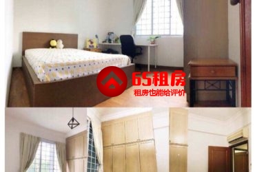 4分钟步行到NUS商学院,公寓,大普通房,7月末起入住